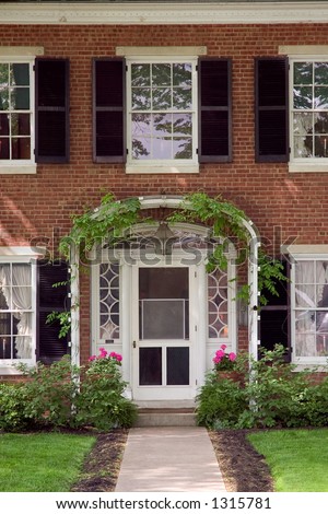 Front Door Trellis