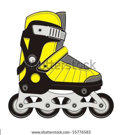 Extreme sports roller skates