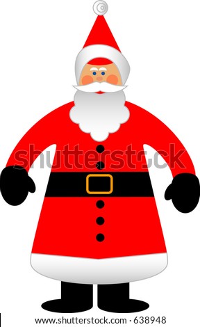 Vector illustration of Santa Claus Vector illustration of Santa Claus
