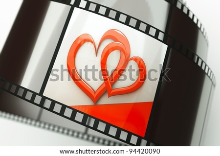 Film Reel Heart