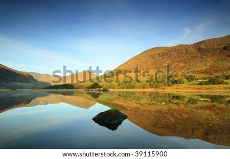 tranquillity in Black Valley on Sunday morning,Kerry,Ireland