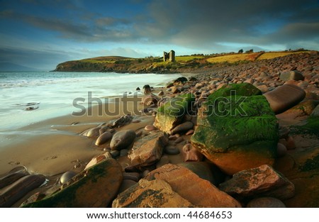 Cill Mihuire Castle,Dingle Peninsula,Kerry,Ireland