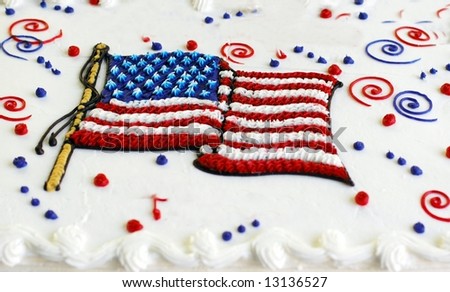 Holiday Cake-Memorial day- 4th of July,Veterans day.