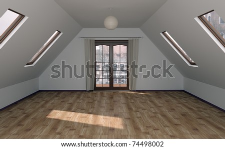 Empty attic