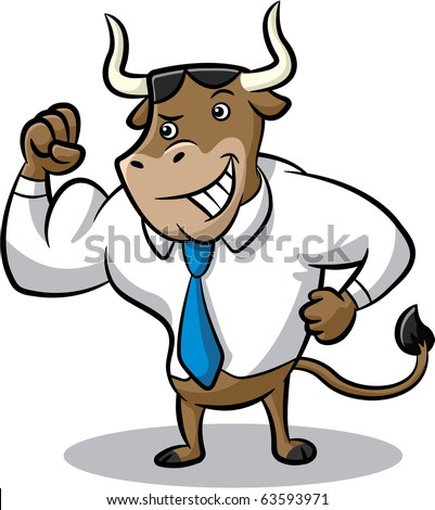 OT Office - Page 2 Stock-photo-cartoon-illustration-of-a-bull-wearing-office-attire-representing-stock-market-trend-63593971