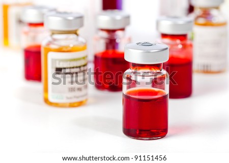 medicine vials