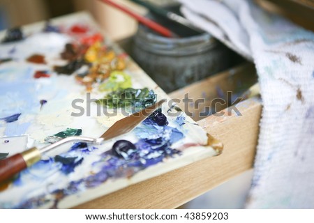 painter\'s palette