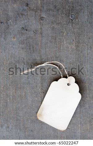 paper tag