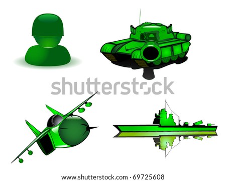 Army Icon Vectors