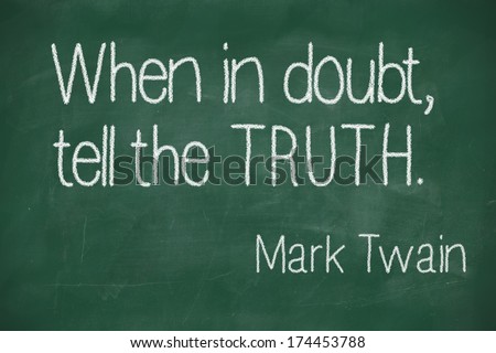 famous Mark Twain quote \