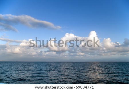 Clouds On Sea