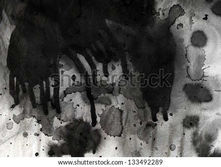 Grunge texture background with spray paint splatter