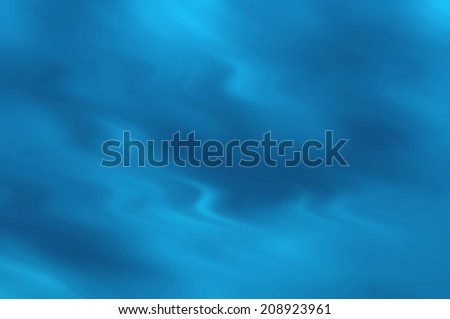 Abstract decorative blurred background in the form of soft waves in blue tones