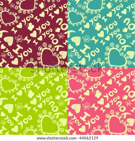 cute pics of i love you. stock vector : #39;I love you#39;