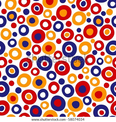 Polka-Dot Seamless Pattern. Stock Photo 58074034 : Shutterstock