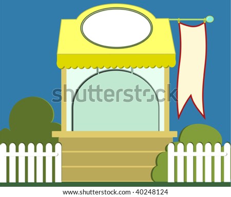 Kiosk Vector