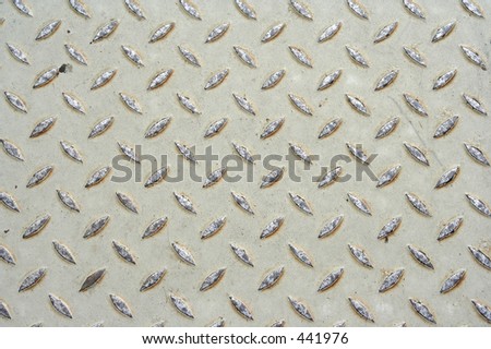 Metal flooring background