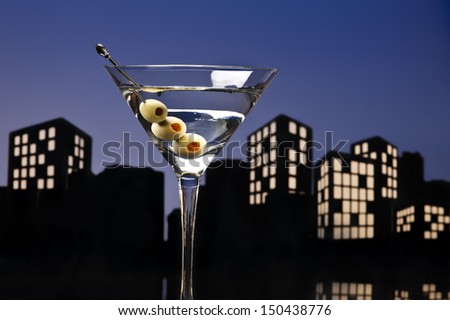 A vodka martini, also known as a vodkatini or kangaroo cocktail, is a cocktail made with vodka and vermouth, a variation of a martini.