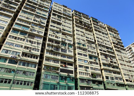Hong Kong old building