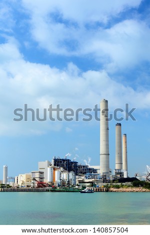 Coal fired electric power plant