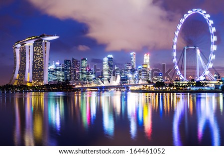 Singapore skyline Singapore skyline