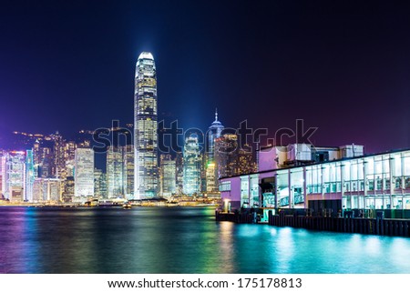 Hong Kong pier