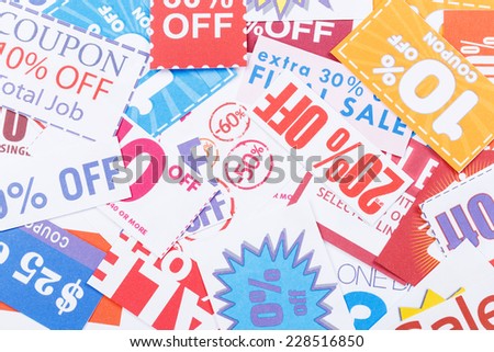 Group of discount coupon