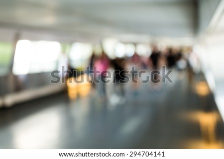 Bokeh view of commercial district background