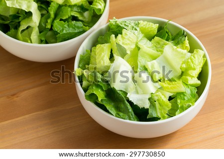 Shredded lettuce