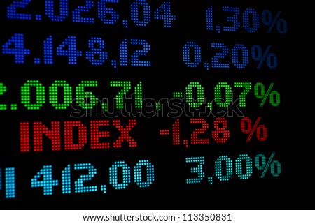 Stock market index