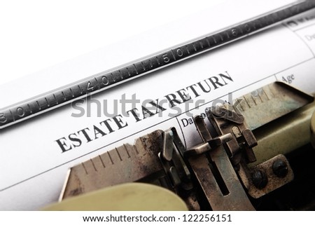 Estate tax return