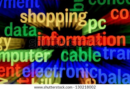 Data information concept