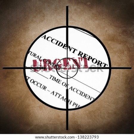 accident report target