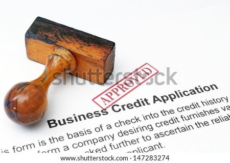 Credit application - approved