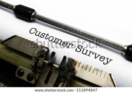 Customer survey form