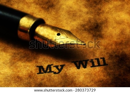 My will