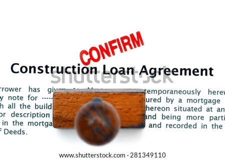 Construction loan agreement