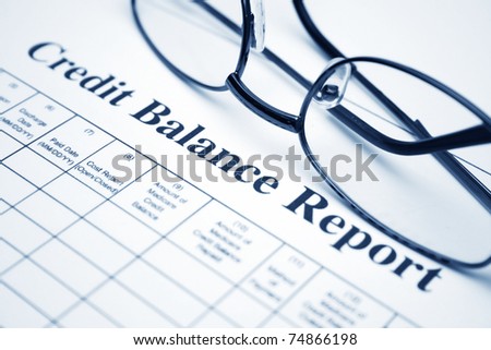 Credit balance report