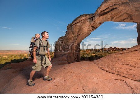 Father Daughter Hike of Discovery (Arches National Park)