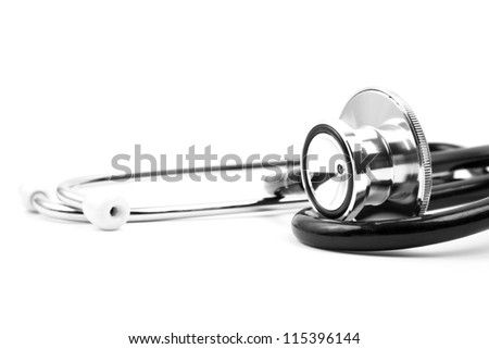 stetoskop on a white background stetoskop on a white background