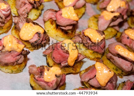 Beef Canapes