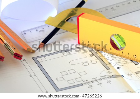 prepare a plan for drawing and architecture & construction tools