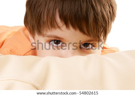 hiding child