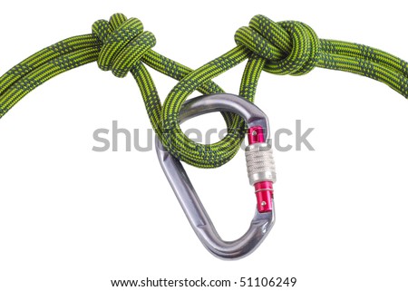 stock photo : Climbing knots