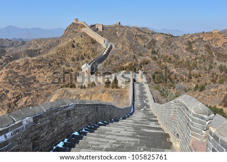 Great Wall of China ( Jinshanling section )