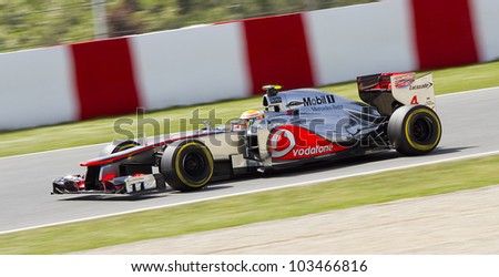 Formula  Qualifying on Of Mclaren F1 Team Racing At Qualifying Session Of Formula One