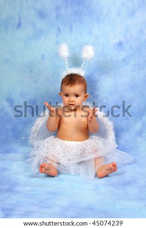 stock photo Baby angel