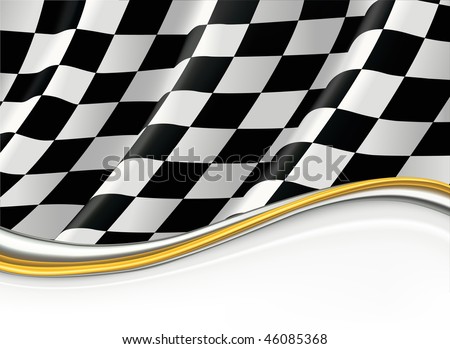 Checkered Flag Background