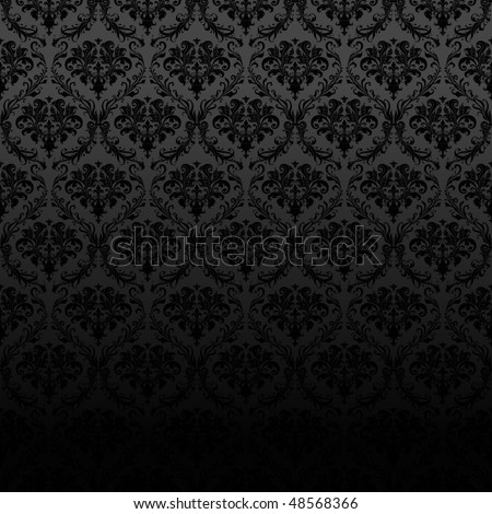 Black Wallpaper on Seamless Black Wallpaper Pattern Stock Vector 48568366   Shutterstock