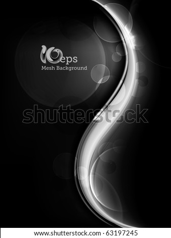 stock vector : Black Abstract